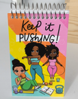 Keep It Pushing Notebook Mini - 3.5 x 5.5in
