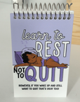 Learn To Rest Notebook Mini - 3.5 x 5.5in
