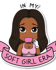 Soft Girl Era Die Cut Sticker