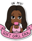 Soft Girl Era Die Cut Sticker