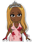Horror Show - Killer Prom Queen Die Cut Sticker