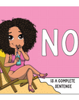 No Die Cut Sticker