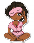 Beauty Rest Die Cut Sticker - ohsopaper