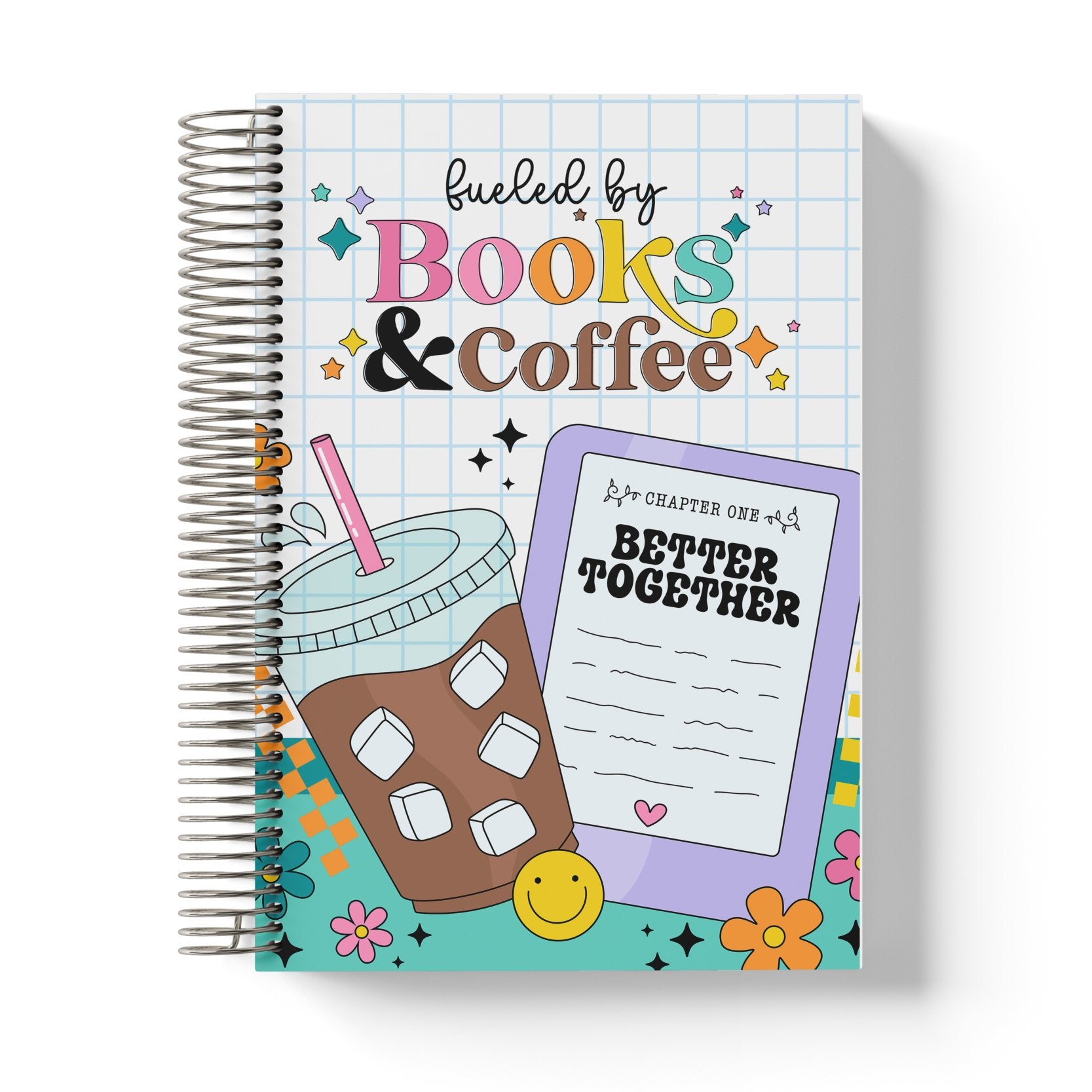 Books and Coffee Notebook - ohsopaper