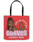 Curves Tote Bag - ohsopaper