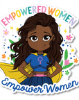 Epowered Women Die Cut Sticker - ohsopaper