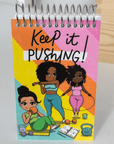 Keep It Pushing Notebook Mini - 3.5 x 5.5in - ohsopaper