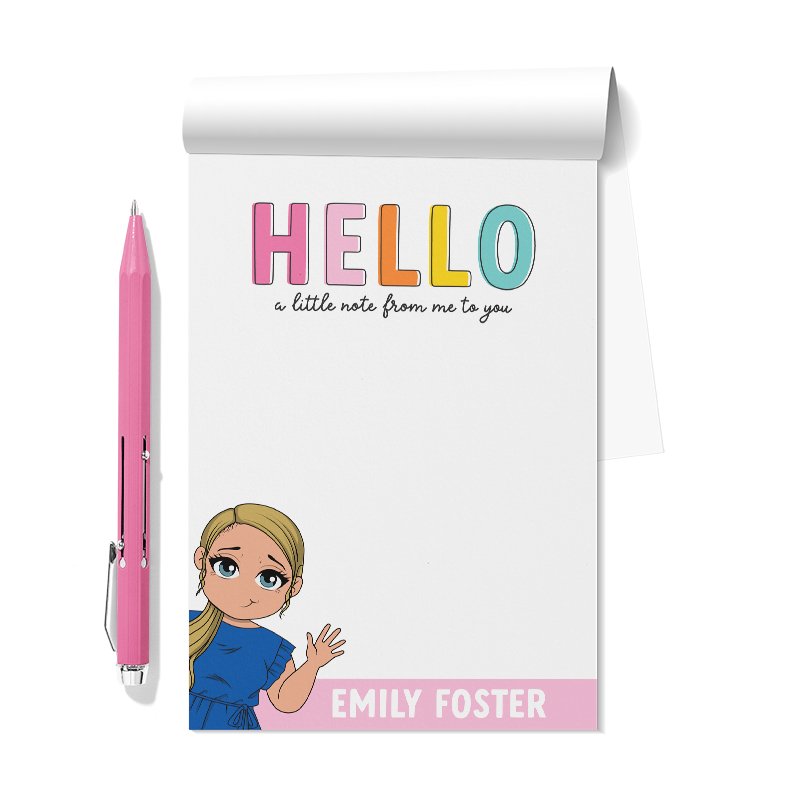Personalized Notepad Set of 2 - ohsopaper