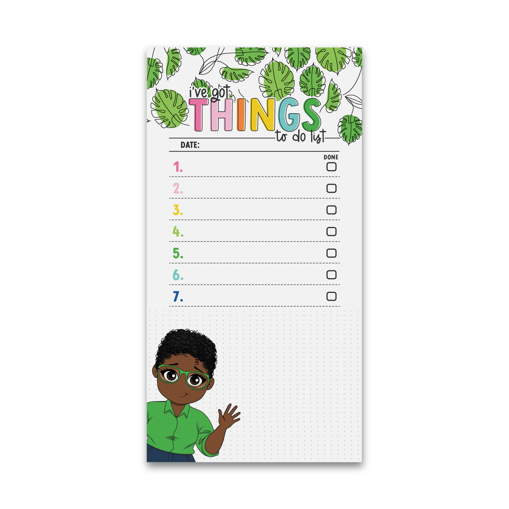 Plant Lady Personalized List Pad Set of 2 - ohsopaper