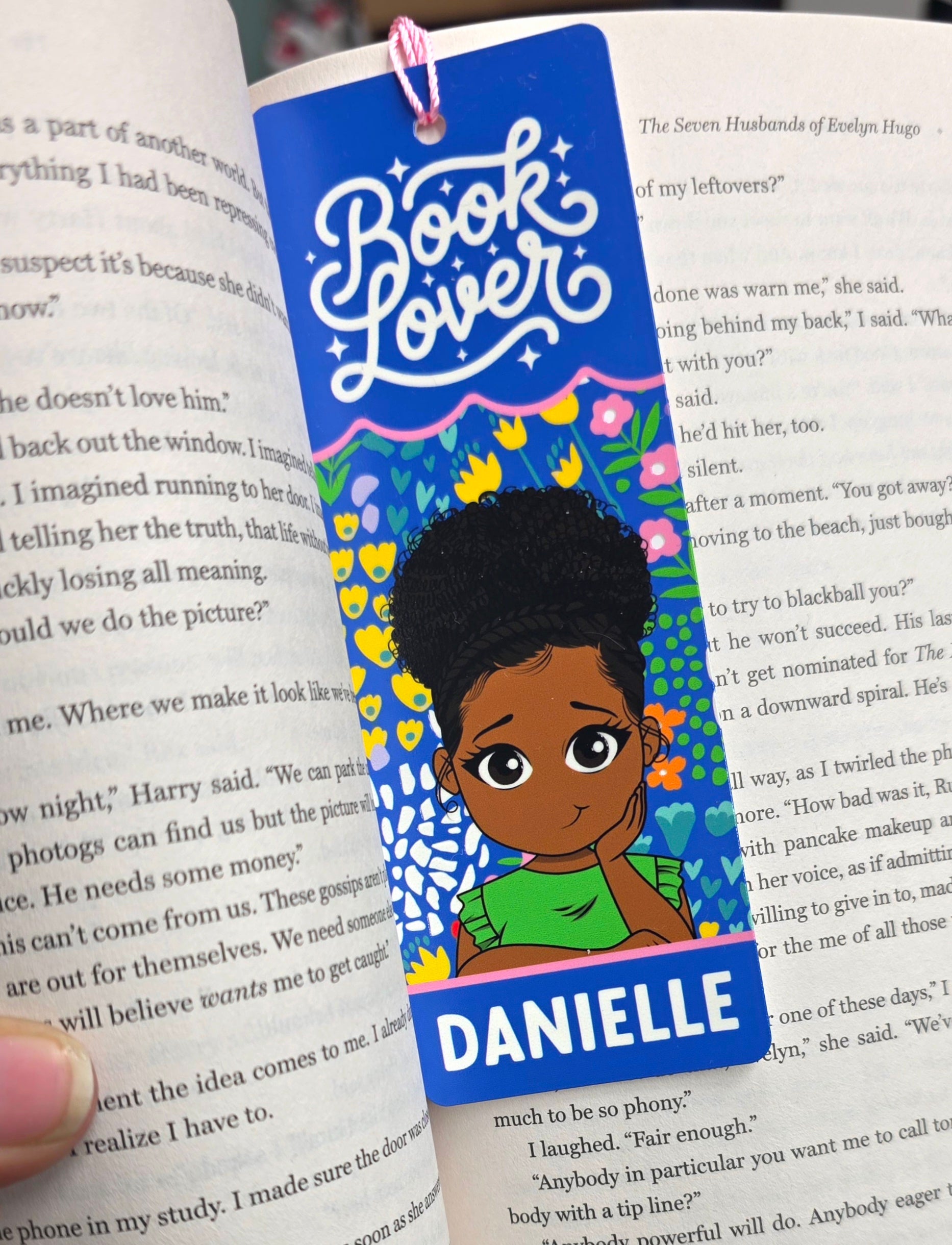Personalized Acrylic Bookmark - 2 x 5.6in