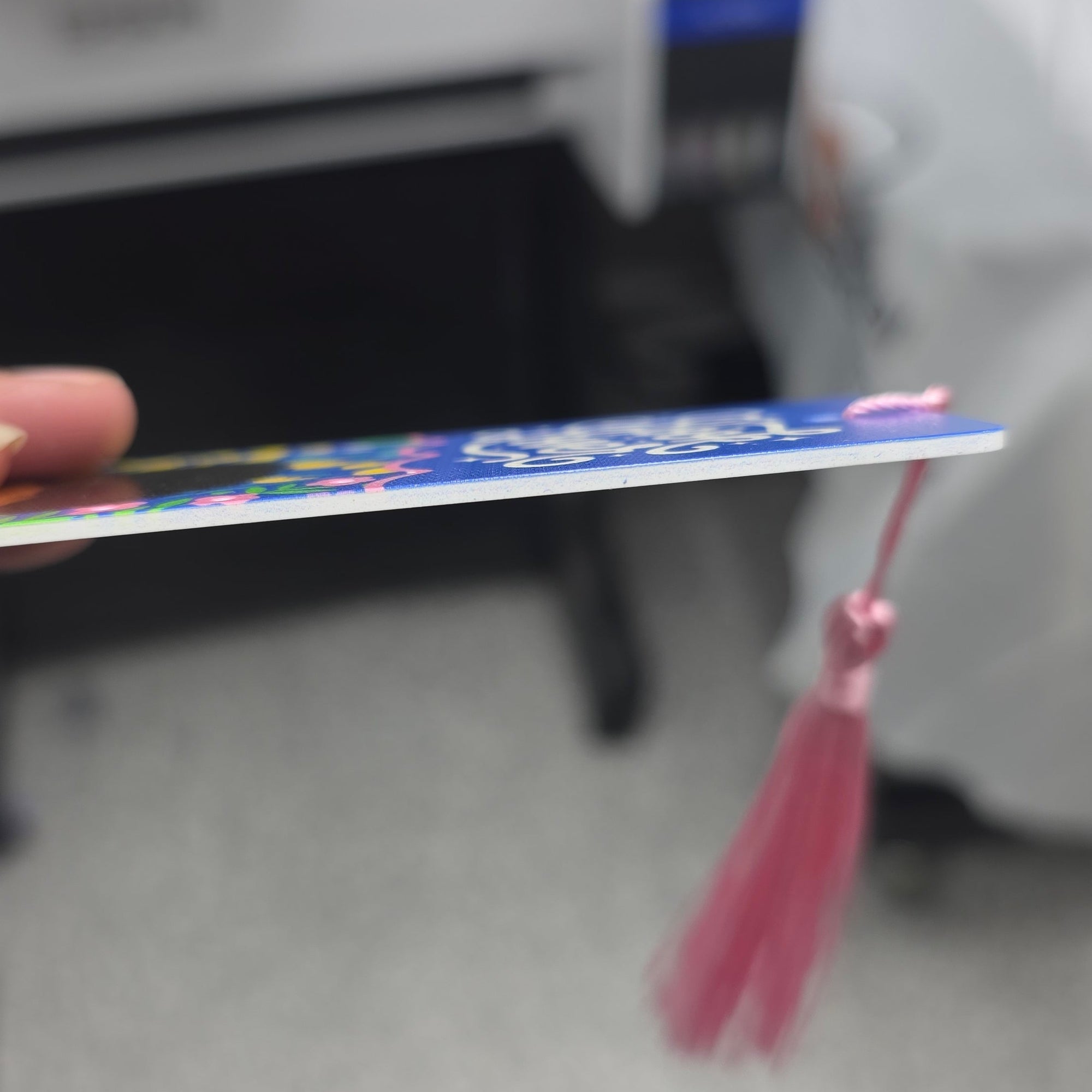Personalized Acrylic Bookmark - 2 x 5.6in
