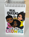 Real Queens Notebook Mini - 3.5 x 5.5in