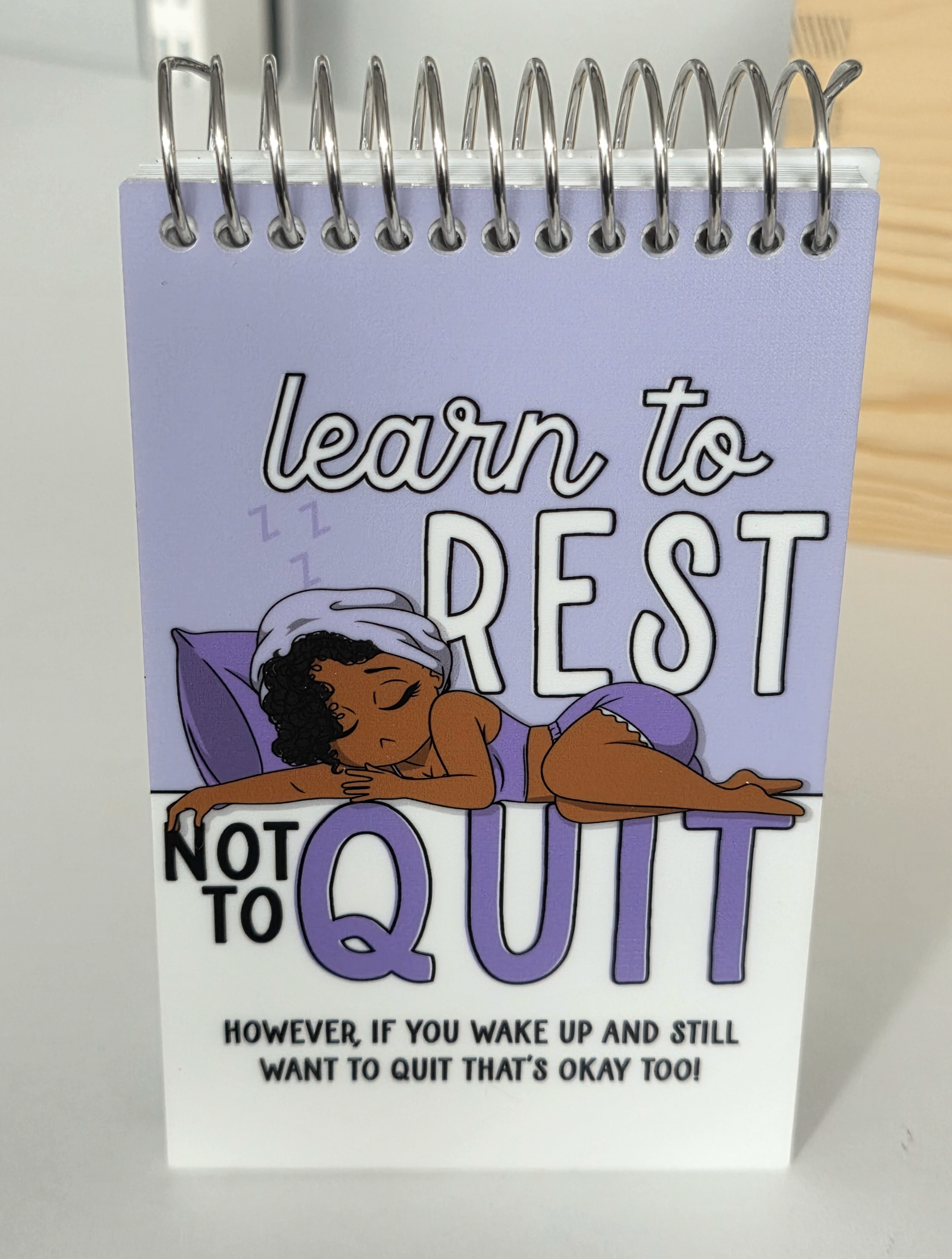 Learn To Rest Notebook Mini - 3.5 x 5.5in