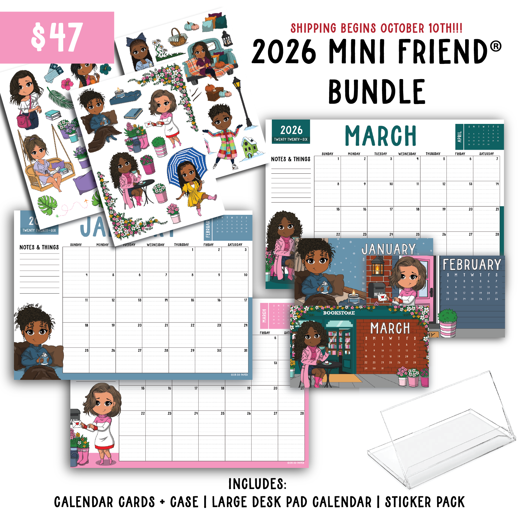 2026 Mini Friend® Calendar