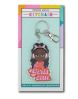 Girls Can Acrylic Keychain