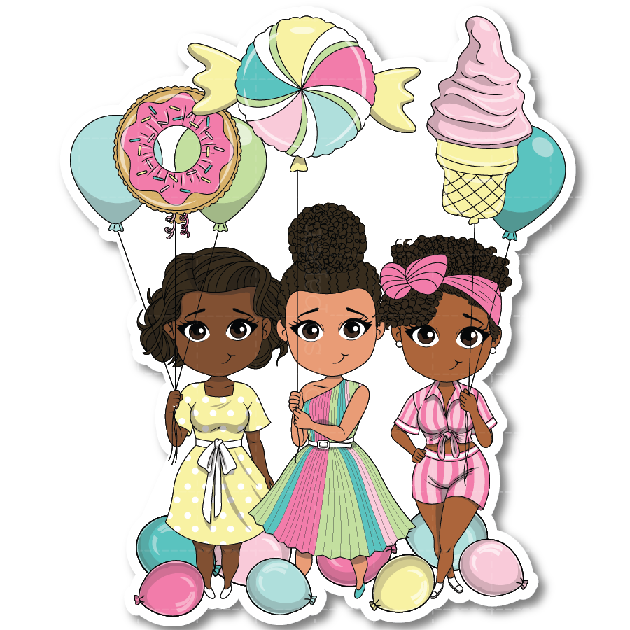 Sweet Tooth Die Cut Sticker