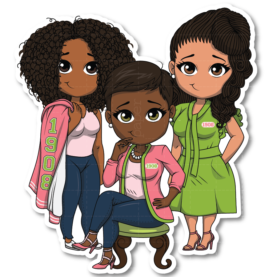 Sorority Row 1908 Die Cut Sticker
