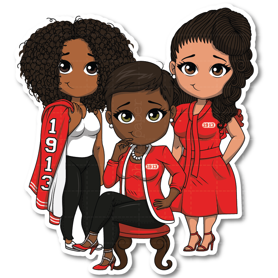 Sorority Row 1913 Die Cut Sticker