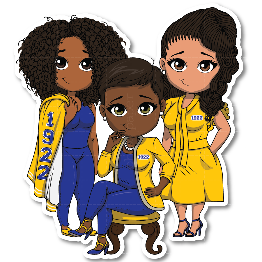 Sorority Row 1922 Die Cut Sticker