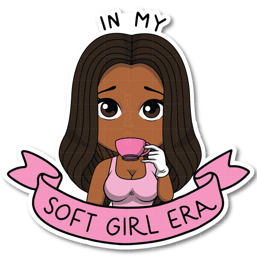 Soft Girl Era Die Cut Sticker