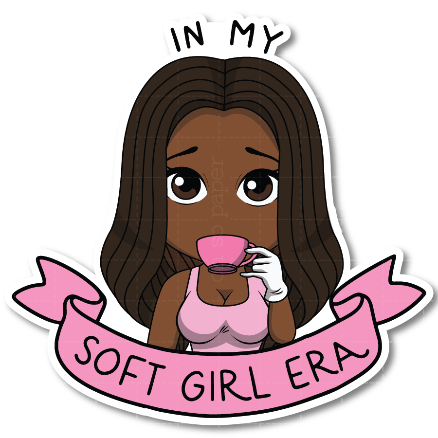 Soft Girl Era Die Cut Sticker