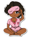 Beauty Rest Die Cut Sticker