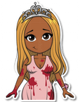 Horror Show - Killer Prom Queen Die Cut Sticker
