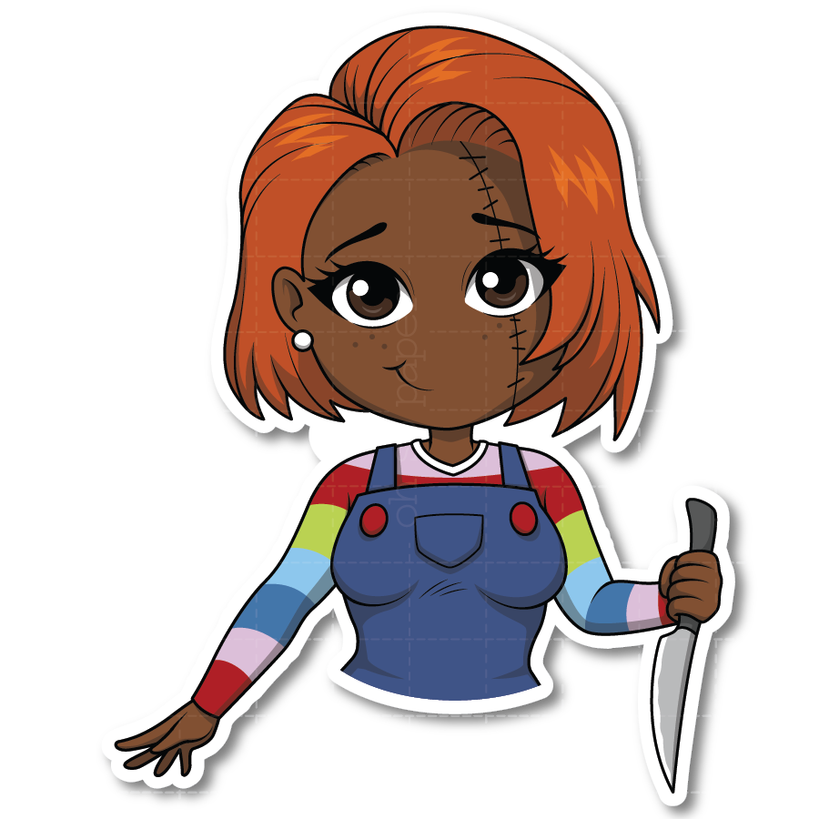 Horror Show - Playtimes Over Die Cut Sticker