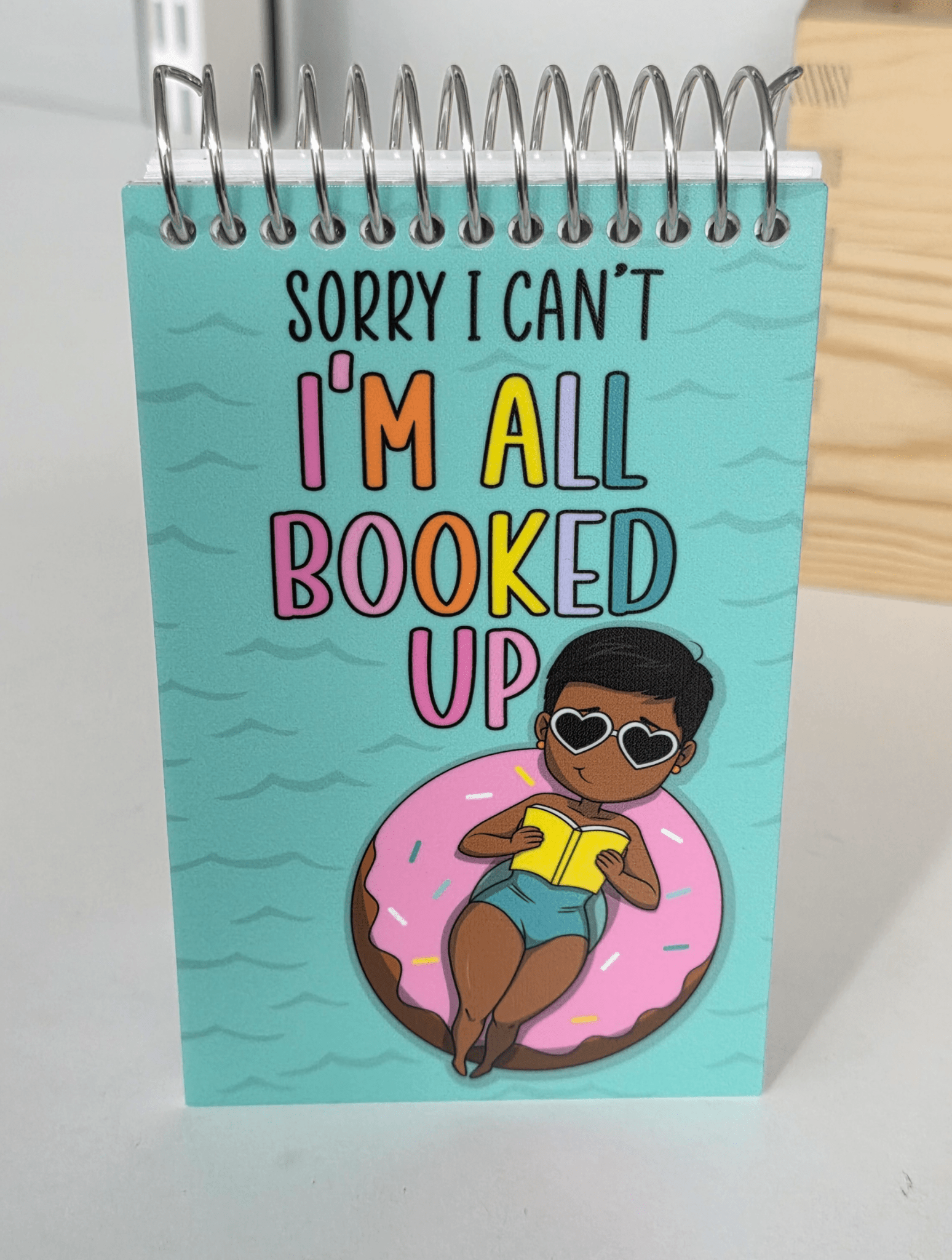 All Booked Up Notebook Mini - 3.5 x 5.5in - ohsopaper