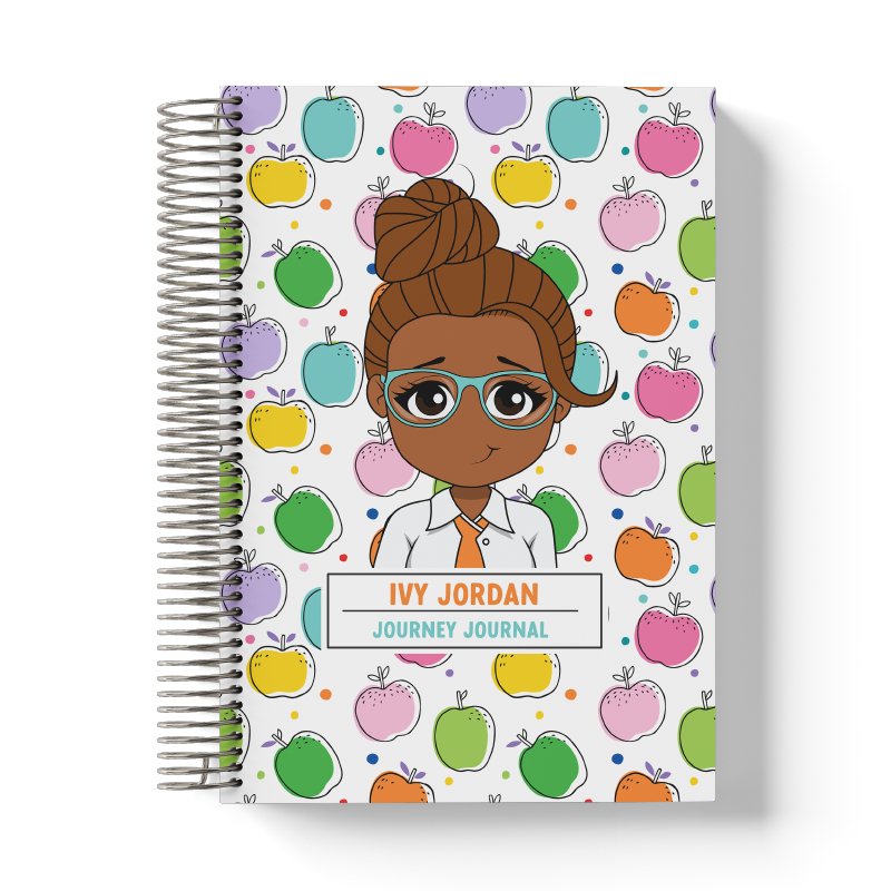 Apple Medley Personalized Notebook - ohsopaper