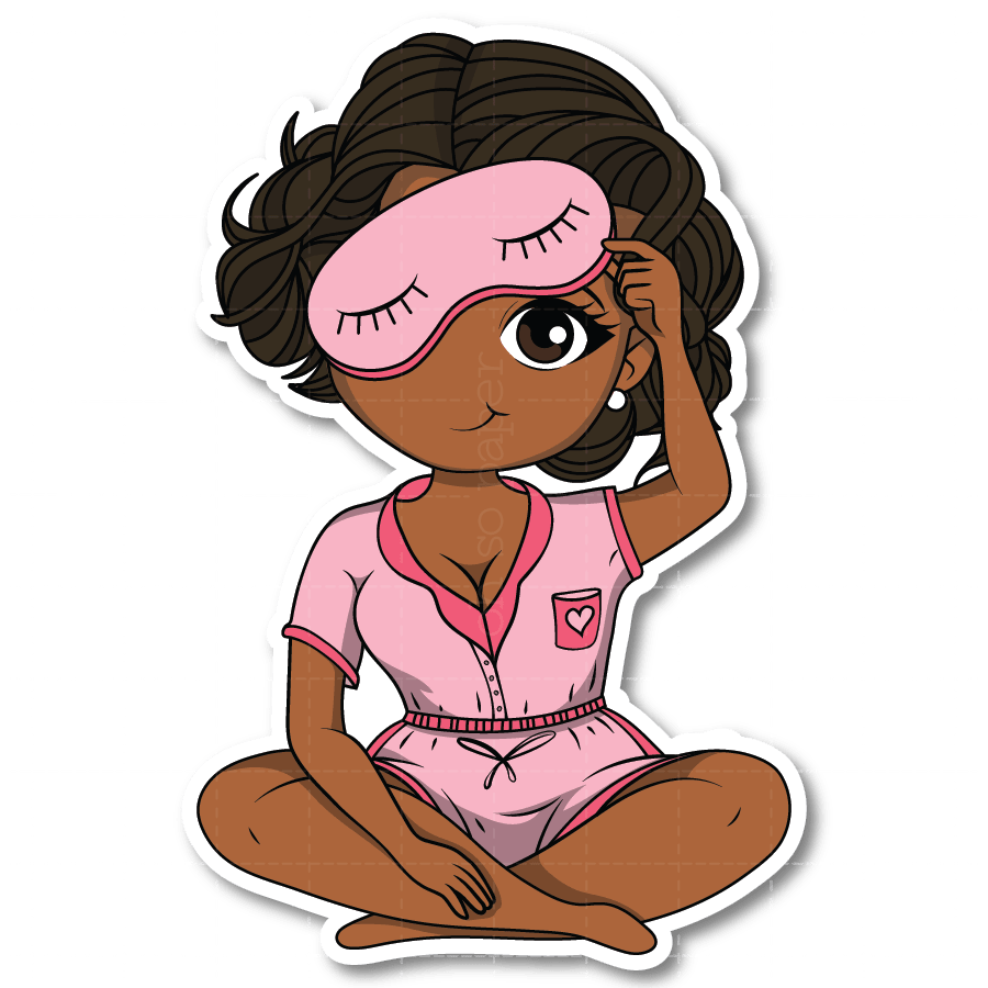 Beauty Rest Die Cut Sticker - ohsopaper