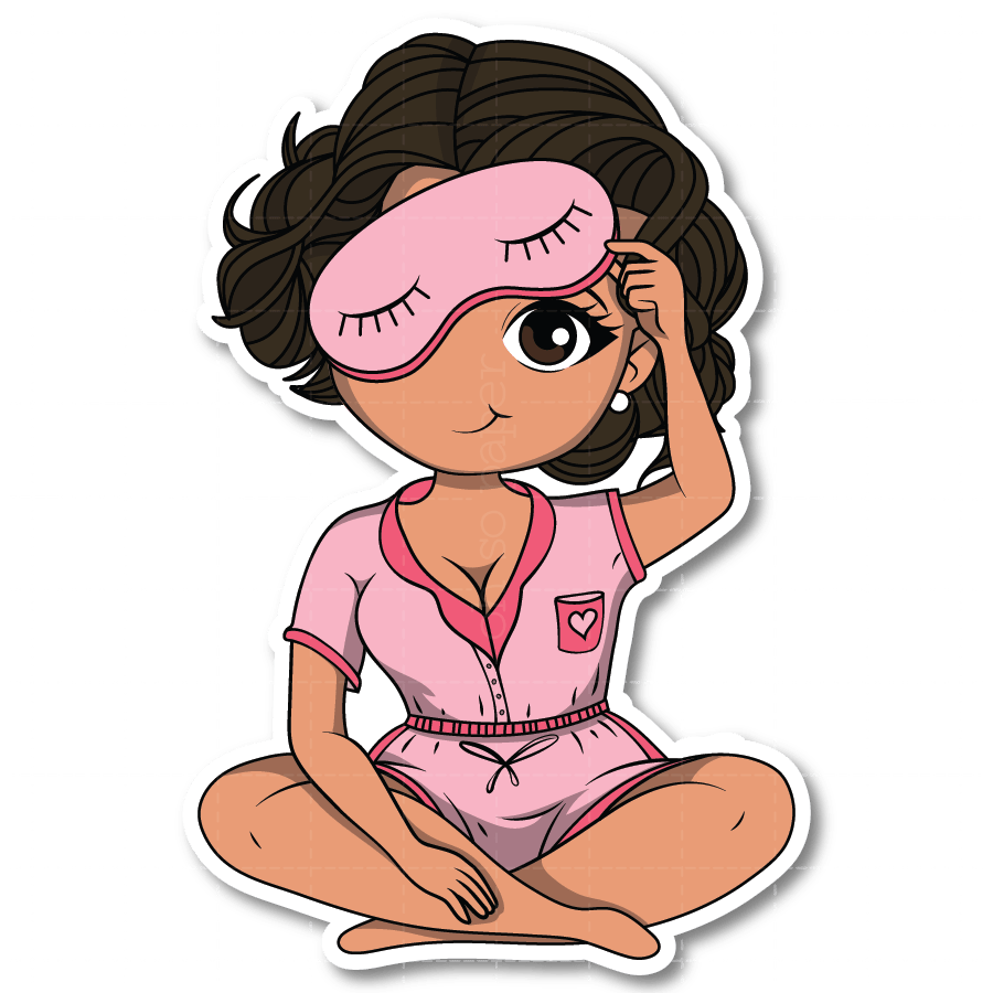 Beauty Rest Die Cut Sticker - ohsopaper