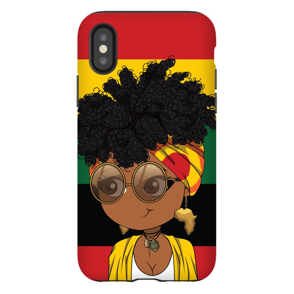 Black is Bold Tough Phone Case - ohsopaper