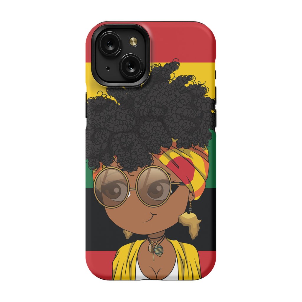 Black is Bold Tough Phone Case - ohsopaper