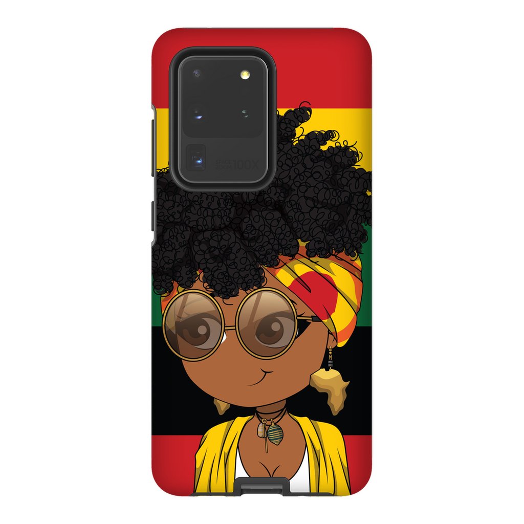 Black is Bold Tough Phone Case - ohsopaper