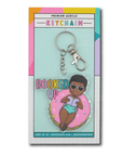 Booked Up Acrylic Keychain - ohsopaper