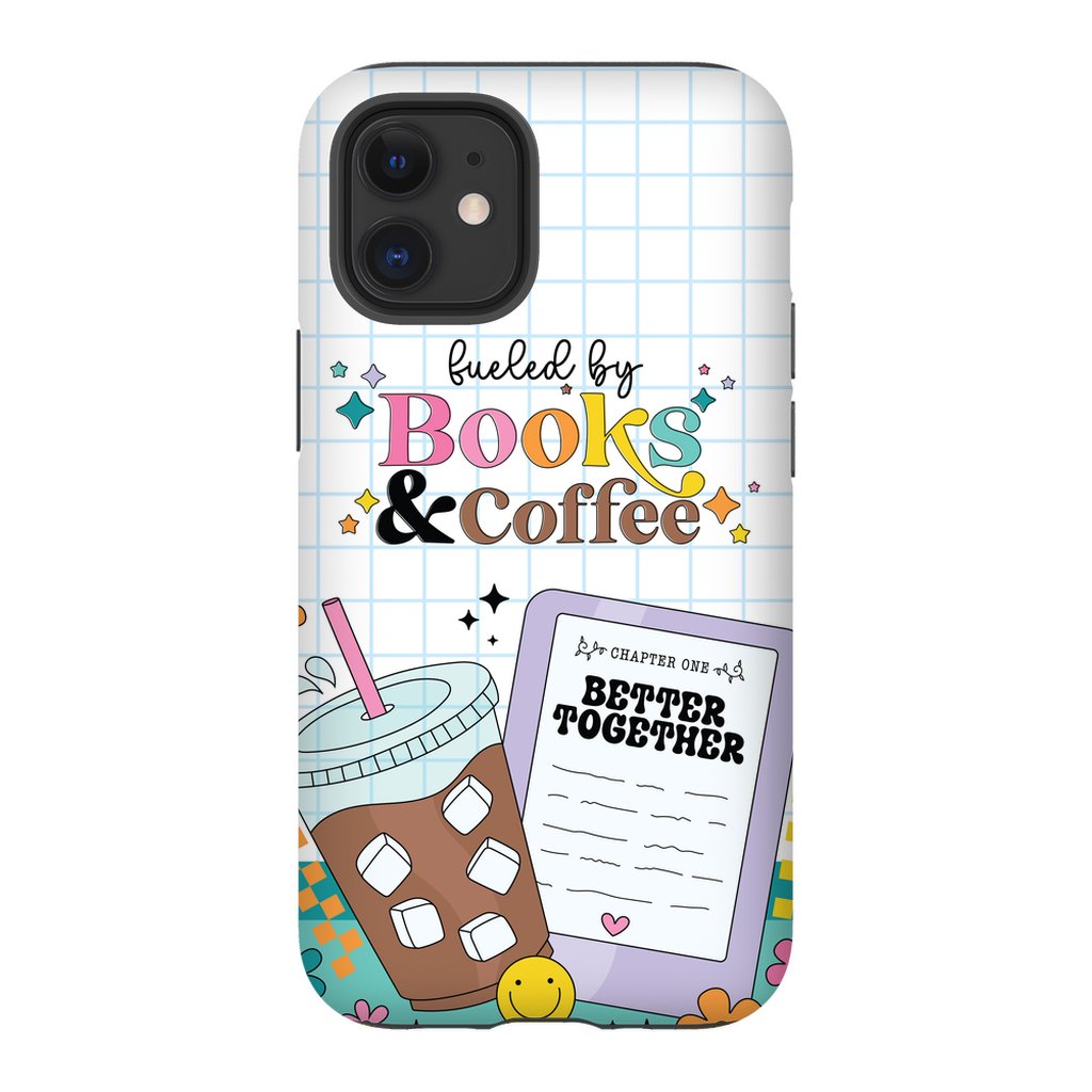 Books and Coffee Tough Phone Case - ohsopaper