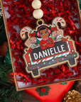 Christmas Tailgate Personalized Ornament - ohsopaper