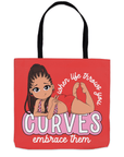 Curves Tote Bag - ohsopaper