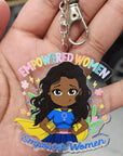 Empowered Women Acrylic Keychain - ohsopaper