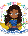 Epowered Women Die Cut Sticker - ohsopaper