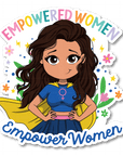 Epowered Women Die Cut Sticker - ohsopaper