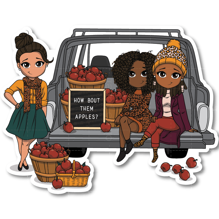 Fall Y'all Die Cut Sticker - ohsopaper