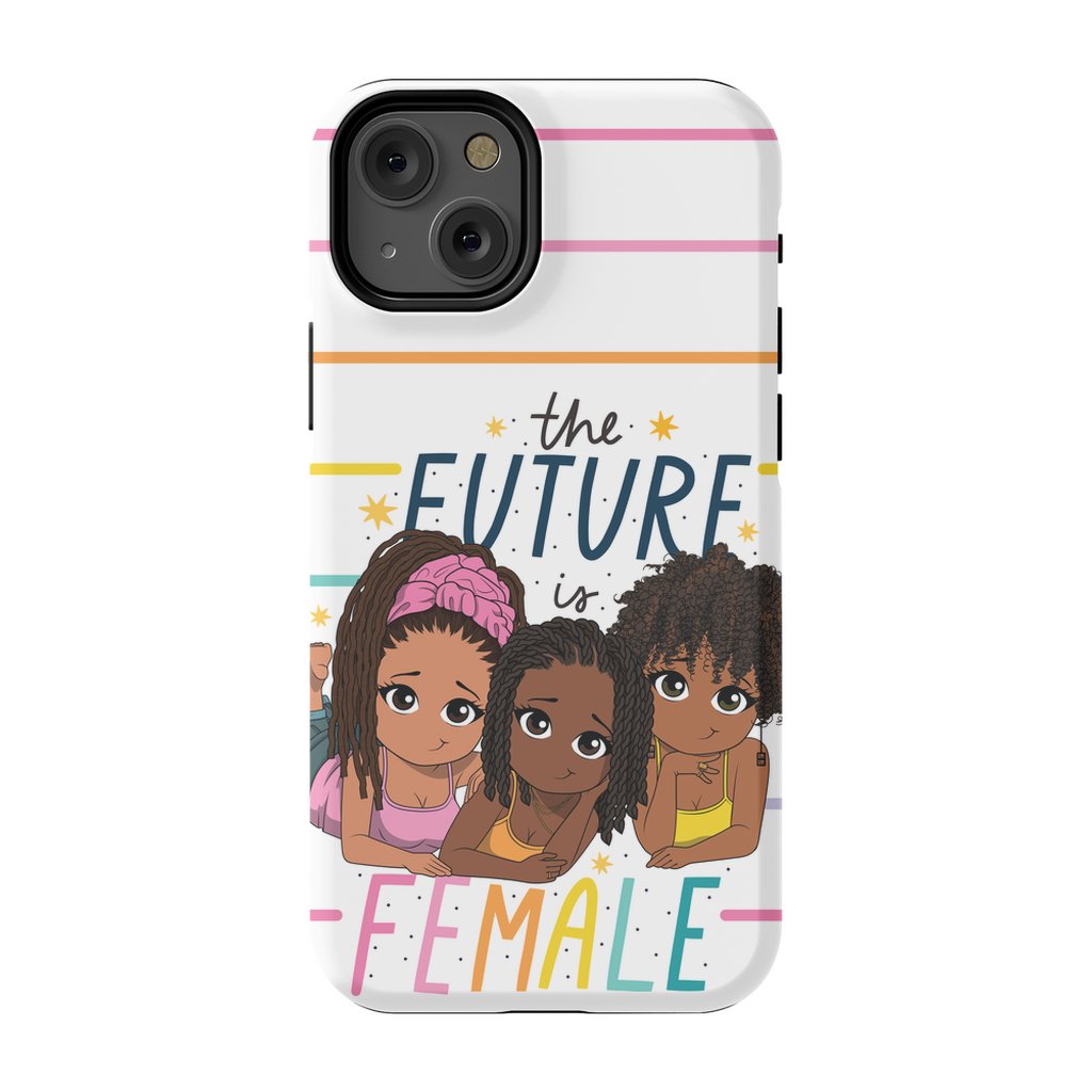 Future is Female Tough Phone Case - ohsopaper