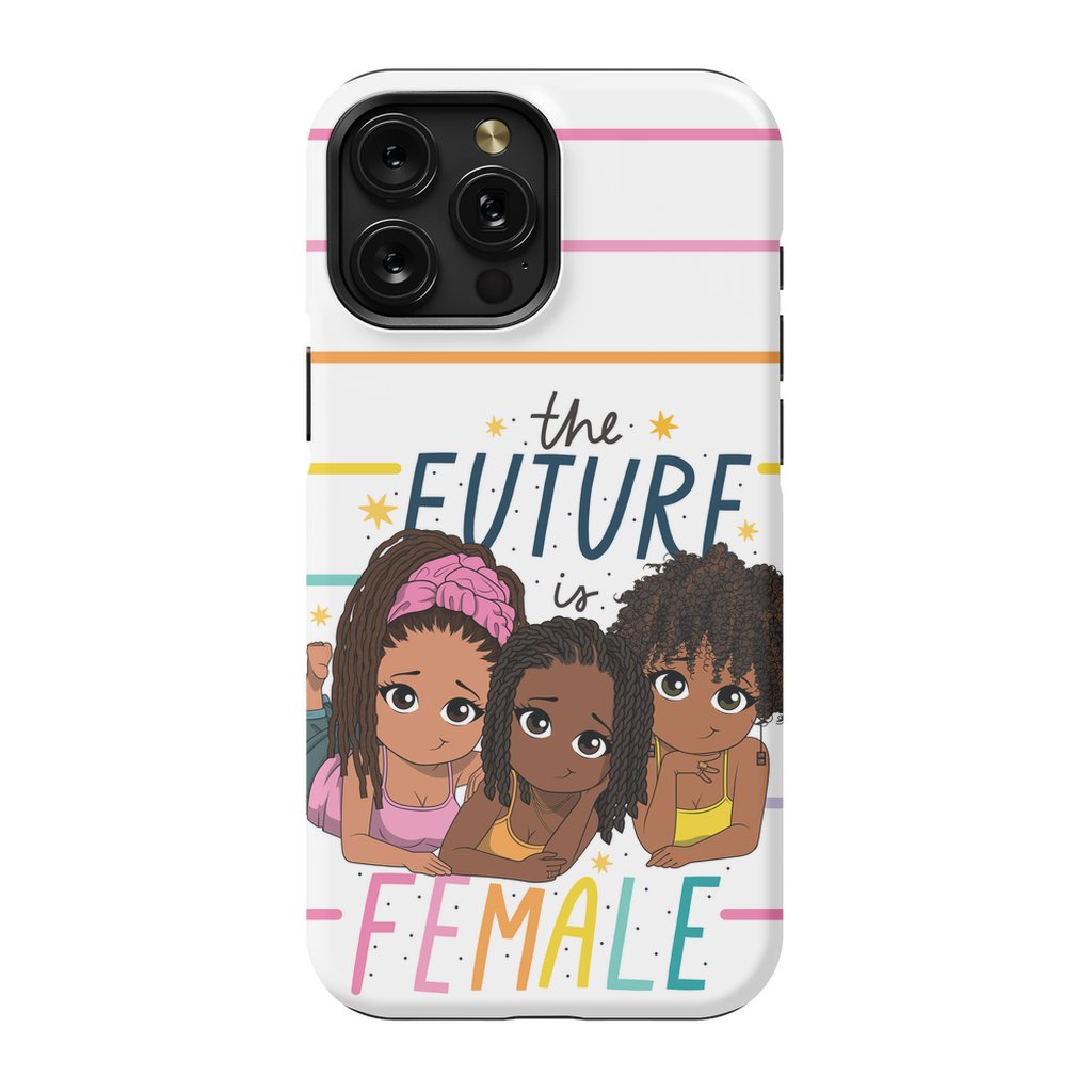 Future is Female Tough Phone Case - ohsopaper