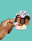 Future is Female Vinyl Sticker - ohsopaper
