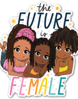 Future is Female Vinyl Sticker - ohsopaper