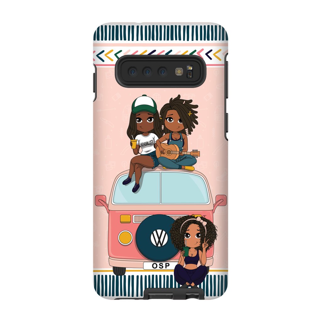 Happy Camper Tough Phone Case - ohsopaper