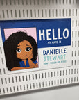 Hello My Name is Personalized Canvas Art - 8 x 6 - ohsopaper