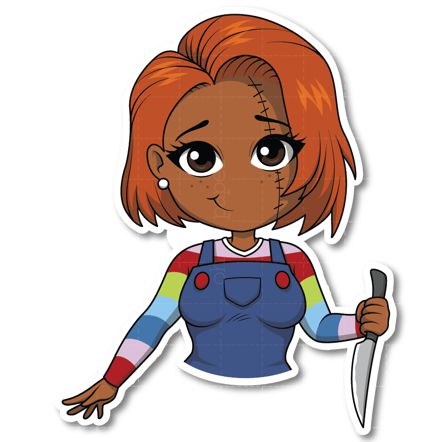Horror Show - Playtimes Over Die Cut Sticker - ohsopaper